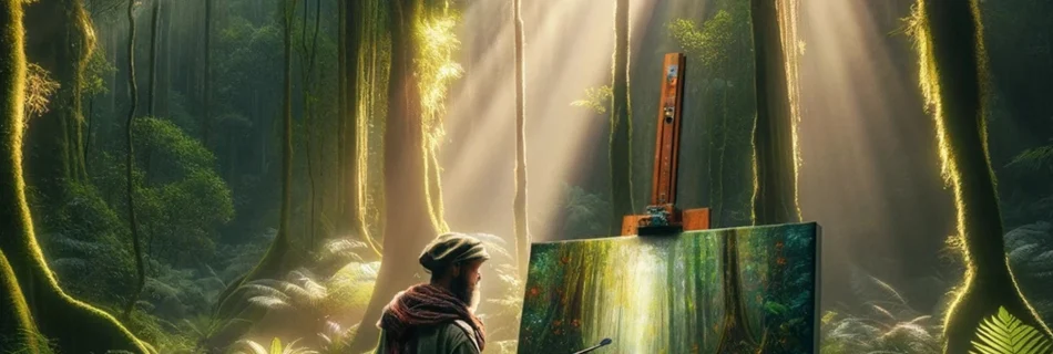 nature peinture